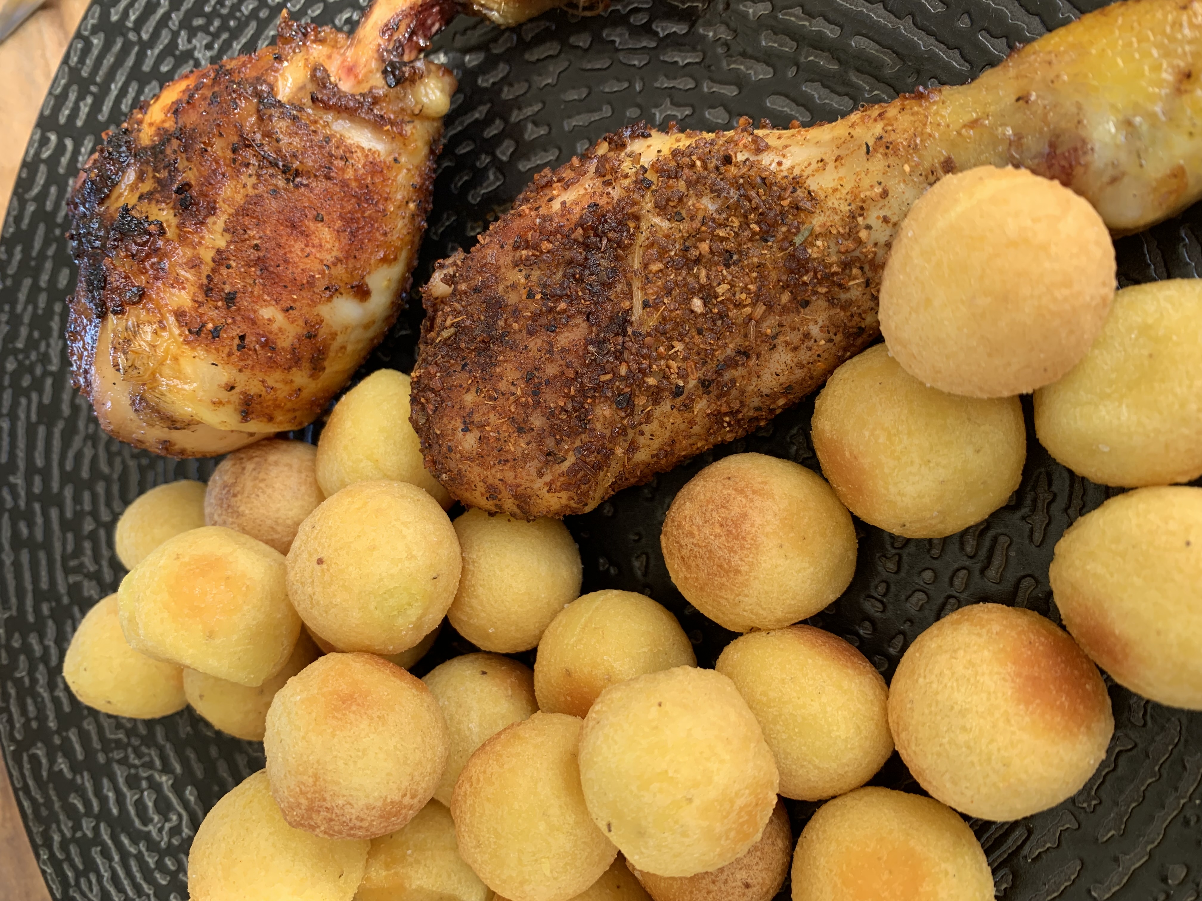 Pilons de poulet au rub épicé