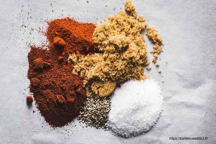 Rub sucré pour effiloché de porc